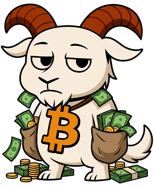 GOATICK affichage crypto